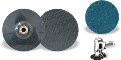 7X5/8-11GRIPPER pad 4KEEN/3M scd sanding disc sandpaper