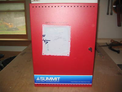 Addressable fire alarm panel summit sfc-500 