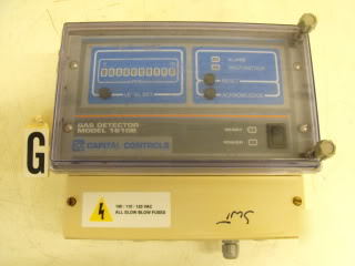 Capital controls co. gas detector model# 1610/bm-5158 