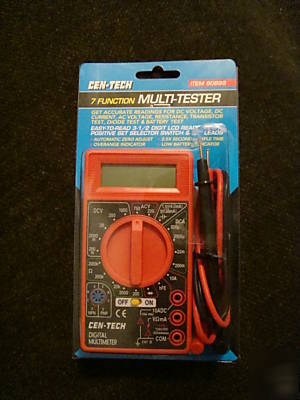 Digital multimeter cen-tech volt meter test tester