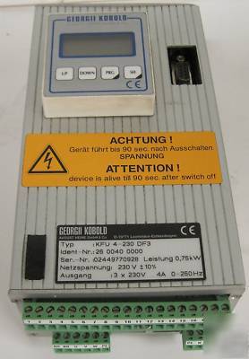 Georgii kobold digital frequency converter KFU4-230 1HP