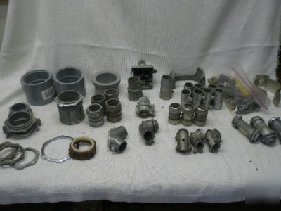 Large lot electrical fittings