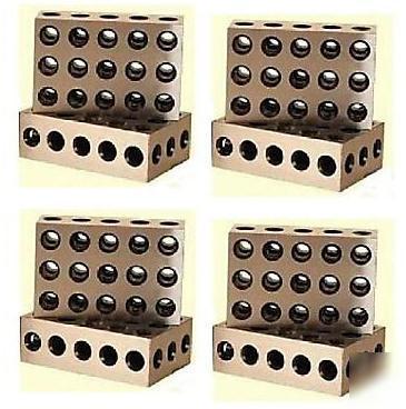 New special 4 sets brand precision 1-2-3 block set