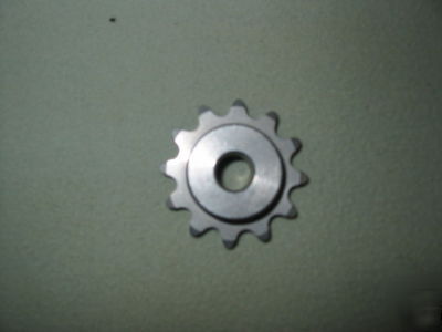Roller chain sprocket, #35, 12 tooth, 3/8