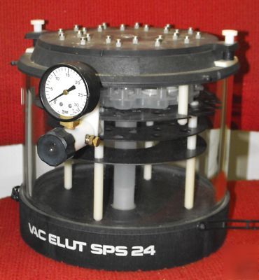 Varian- vac elut sps 24 - manifold with collection rack
