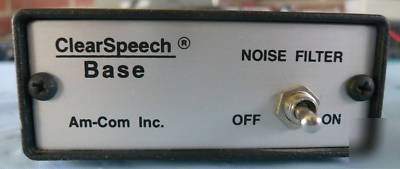 Clearspeech base noise filter by am-com