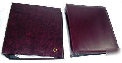 Franklin covey classic planner, storage binder & extras
