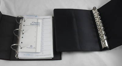 Franklin covey classic planner, storage binder & extras