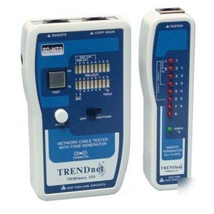 New trendnet network cable tester tp RJ11 RJ12 RJ45 