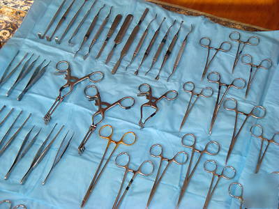 Pre-owned podiatry orthopedic surgical instrument set