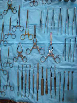 Pre-owned podiatry orthopedic surgical instrument set