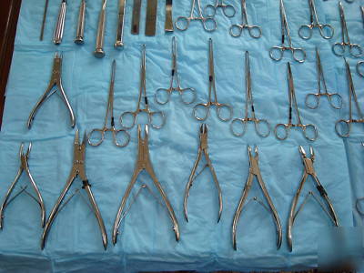 Pre-owned podiatry orthopedic surgical instrument set