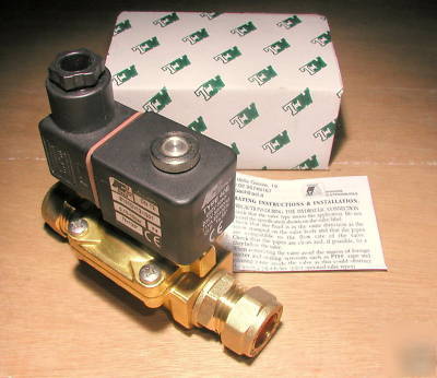 Solenoid valve plus 15MM adaptors [electrical shut-off