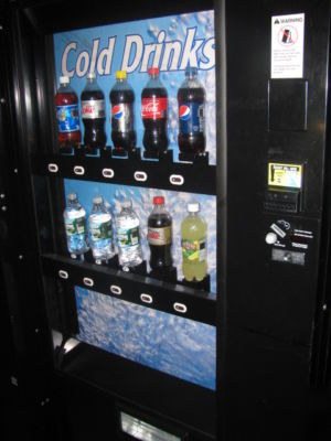 Vendo soda machine 721 bottle vending beverage vendor