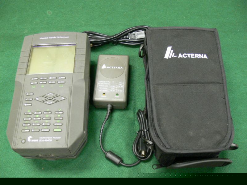 Wavetek sda-4040D cable test meter with qam option