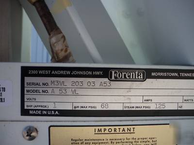 2004 forenta hot head single legger press