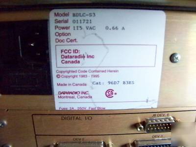 Dataradio system s-3 multi site controller data radio