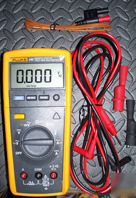 Fluke 233, 566 & 51 ii thermometers, I200 current clamp