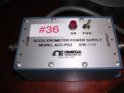 Omega acceleromete power supply model acc-PS3