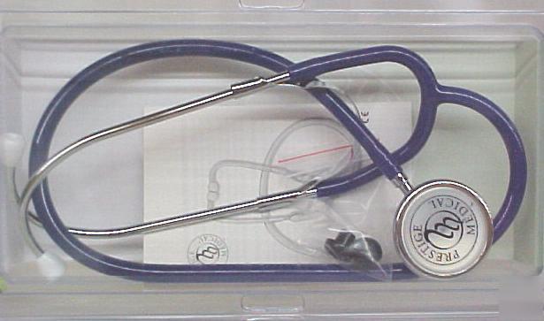 Stethoscope dualhead purple 108 nursing student 