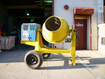 Stone 95CM 8 hp honda concrete mixer with belt drive