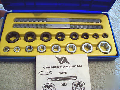 Vermont american rethreading die and file set
