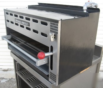 Grizzly salamander cheese melter broiler gas 36 radiant