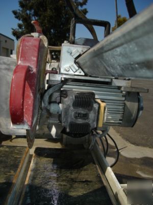 Intercraft industrial stone, granite beam saw, rail saw