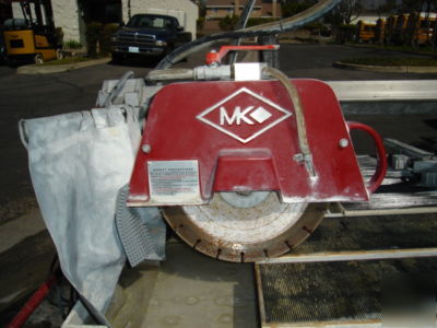 Intercraft industrial stone, granite beam saw, rail saw