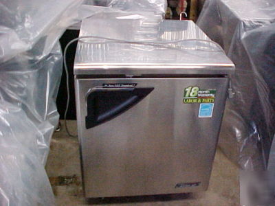 2008 turbo air TUR28SD under counter refrigerator 