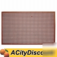 25EA grease resistant red rubber mat 36