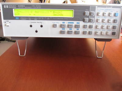 Agilent hp E4916A crystal impedance lcr meter w/ option