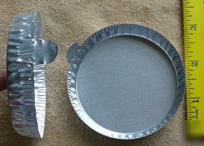 Aluminum dish with tab petrie dish 3