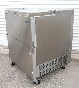 Cold wall cooler packaged milk beer food keg chest nice