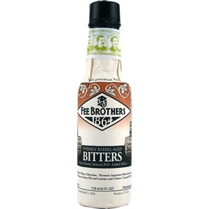 Fee brothers whiskey barrel-aged aromatic bitters - 4OZ