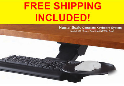 Humanscale complete ergo keyboard tray system 5G / 990