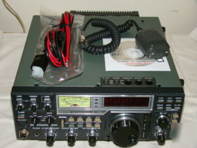 Icom ic-751 all mode 100W hf transceiver w/mars cap....