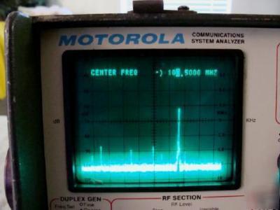 Motorola r-2001A communications system analyzer R2001A