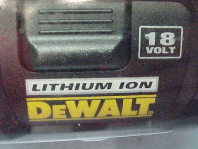 New dewalt DC9180 18V lithium ion nano battery pack