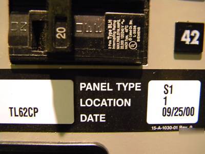 Siemens-250 amp main breaker panel box,type S1