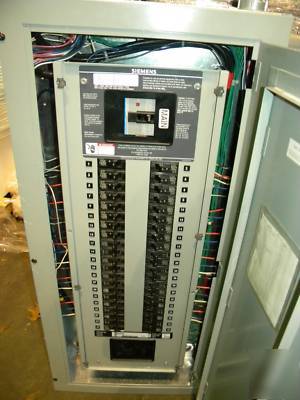 Siemens-250 amp main breaker panel box,type S1