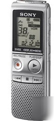 Sony digital voice recorder with stereo microphone jack