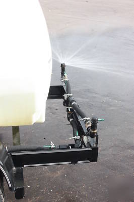 Texas bragg water hauler trailers dust control firehose