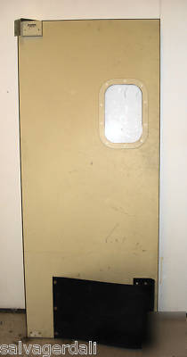 1 eliason easy swing traffic door & mount hardware used