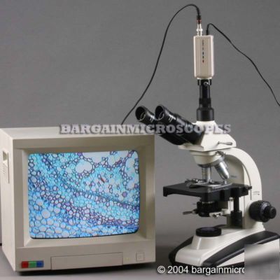 40X-1600X high power large ocular eyetubes microscope