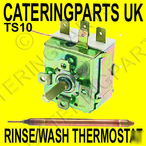 TS10 dish/glass washer wash/rinse tank thermostat 0-86