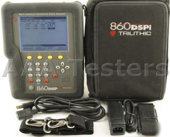 Trilithic 860 dspi cable signal meter catv 860DSPI dsp