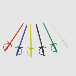 100 neon sword pick - cocktail sticks pub bar equipment