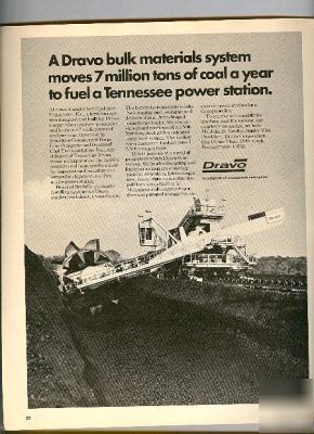 1972 ad~dravo stacker /reclaimer~tennessee power~mining