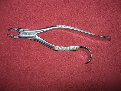 213 dental forcep, stainless steel, non-serrated